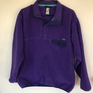 Patagonia Purple Synchilla Pullover